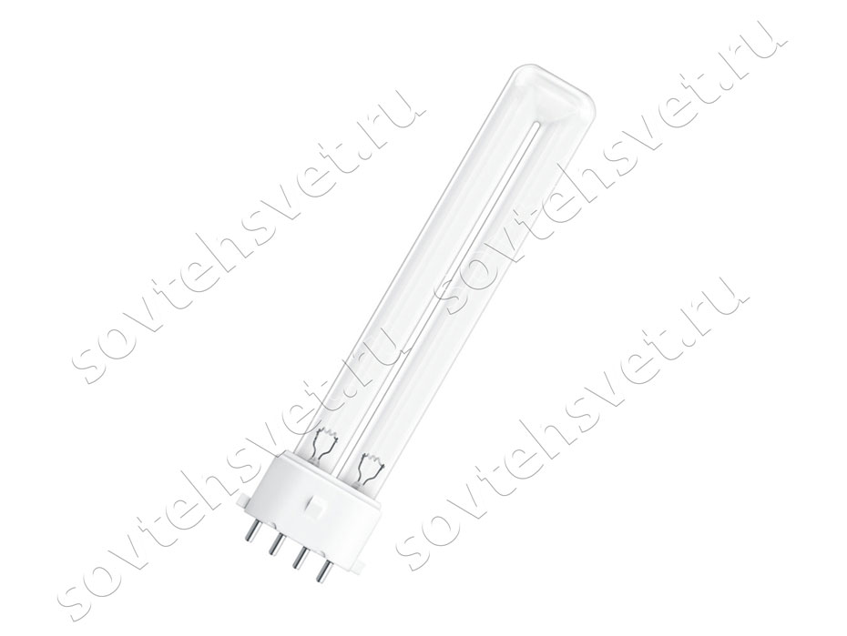 Изображение товара: Лампа бактерицидная ультрафиолетовая OSRAM PURITEC HNS S/E 7W 2G7 купить в СовТехСвет
