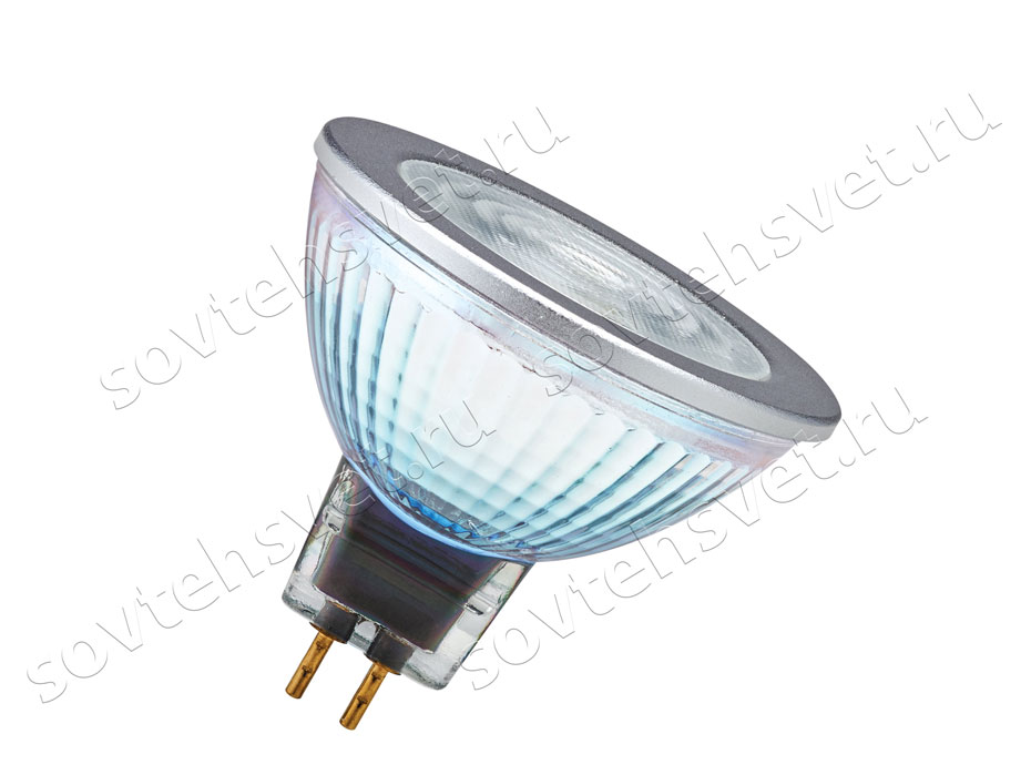 Изображение товара: Лампа светодиодная диммируемая  OSRAM Parathom MR16 50 36° 8W/3000K 12V с цоколем GU5.3 купить в СовТехСвет